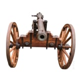 A breech-loading cannon in baroque style of circa 1730, 20th century