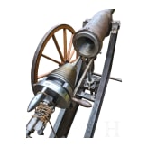 A percussion breech-loading cannon with conical screw breechblock, second half of the 20th century