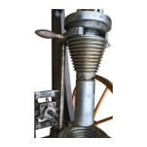 A percussion breech-loading cannon with conical screw breechblock, second half of the 20th century