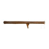 A German iron hackbut gun, circa 1500
