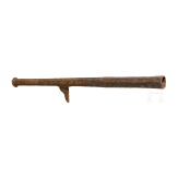 A German iron hackbut gun, circa 1500