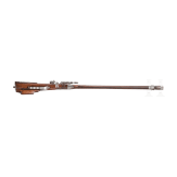 A North Bavarian wheellock rifle, dated 1674