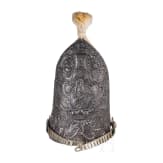 A Prussian fusilier cap model 1894 for enlisted men in the 1st Guard Regiment on Foot, II Battalion