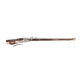 A wheellock rifle by C. Kleiner in Namur, Belgium, circa 1720