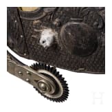 A Prussian fusilier cap model 1894 for enlisted men in the 1st Guard Regiment on Foot, II Battalion