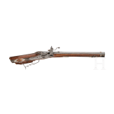 A German wheel lock rifle, circa 1750