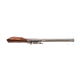A German wheel lock rifle, circa 1750