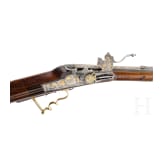 A significant deluxe wheellock rifle by Johann Jacob Kuchenreuter of Steinweg near Regensburg, circa 1760