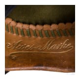 A helmet for infantry officers with parade bush, circa 1900