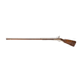 A fine chiselled, long flintlock shotgun by Oger Leblan, Maastricht, circa 1730