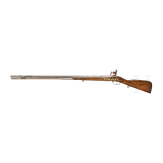 A flintlock shotgun, Ponsin in Li&egrave;ge, 18th century