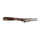 A German flintlock shotgun, circa 1740