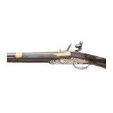 A distinguished French flintlock shotgun by Jean Baptiste Laroche, Arquebusier du Roi Louis XV, Paris, ca. 1750