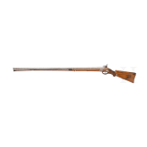 A fine silver-mounted Miquelet rifle with an Ottoman barrel, ca. 1760