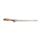 A heavy German flintlock rifle, signed Trachbrod, circa 1780
