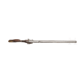 A heavy flintlock target rifle by I. G. Strela in Ochsenfurth, circa 1780