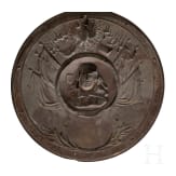 A large German cast-iron wall emblem of Infantry Regiment &bdquo;Freiherr von Sparr", (3rd Westphalian) No. 16, circa 1890