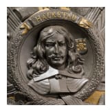 A large German cast-iron wall emblem of Infantry Regiment &bdquo;Freiherr von Sparr", (3rd Westphalian) No. 16, circa 1890