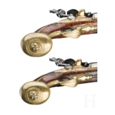 A distinguished pair of fine flintlock pistols by Heinrich Kappel of Copenhagen, circa 1700/10