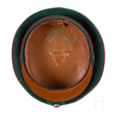 A visor cap for officers of the Jaeger battalions and some medals
