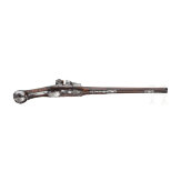 A long French flintlock pistol, circa 1710