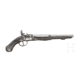 A pair of snaplock pistols, Cristiano Pistoia Leoni (?), Tuscany (Italy), early 18th century.