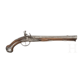 A Belgian flintlock pistol, circa 1720