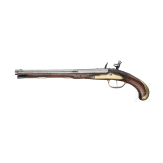 A long flintlock pistol by C. Dettenrieder in Ulm, circa 1720