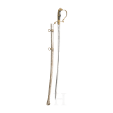 A lion's head sabre for officers of the cavalry, circa 1900