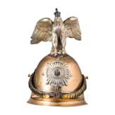 A helmet M 1867 for enlisted men of the Garde du Corps Regiment or the Guards Cuirassiers