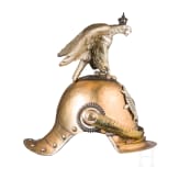 A helmet M 1867 for enlisted men of the Garde du Corps Regiment or the Guards Cuirassiers