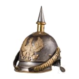 A helmet M 1867 for enlisted men in Cuirassier Regiment No. 8