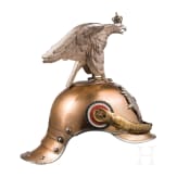 A helmet M 1889 for enlisted men of the Garde du Corps regiment, in the issue of 1897 onwards
