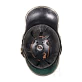 A helmet M 1889 for enlisted men of the Garde du Corps regiment, in the issue of 1897 onwards
