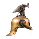 A helmet M 1889 for enlisted men of the regiments Garde du Corps and Guard Cuirassiers - a copy