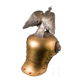 A helmet M 1889 for enlisted men of the regiments Garde du Corps and Guard Cuirassiers - a copy
