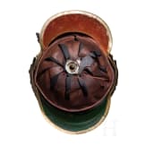 A helmet M 1889 for enlisted men of the regiments Garde du Corps and Guard Cuirassiers - a copy