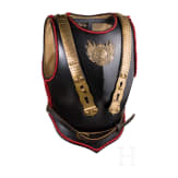 A black parade cuirass M 1897 for enlisted men in the Prussian Garde du Corps Regiment