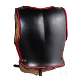 A black parade cuirass M 1897 for enlisted men in the Prussian Garde du Corps Regiment