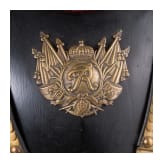 A black parade cuirass M 1897 for enlisted men in the Prussian Garde du Corps Regiment