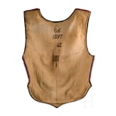 A black parade cuirass M 1897 for enlisted men in the Prussian Garde du Corps Regiment