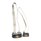 Two cartouche boxes belonging to the guard troopers