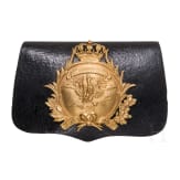 An officer&acute;s cartouche box of the Leib-K&uuml;rassier-Regiment "Gro&szlig;er Kurf&uuml;rst" (Silesian) No. 1