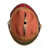 A helmet for reserve officers of the dragoon regiments, circa 1910