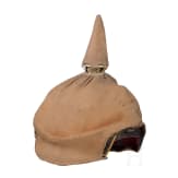 A helmet for officers of the dragoon regiments, circa 1910