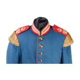 Waffenrock f&uuml;r einen Trompeter im Garde-Dragoner-Regiment K&ouml;nigin Viktoria von Gro&szlig;britannien und Irland Nr. 1, um 1900