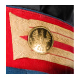 Waffenrock f&uuml;r einen Trompeter im Garde-Dragoner-Regiment K&ouml;nigin Viktoria von Gro&szlig;britannien und Irland Nr. 1, um 1900