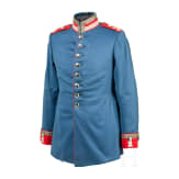 Waffenrock f&uuml;r Unteroffiziere im Garde-Dragoner-Regiment Kaiserin Alexandra von Russland Nr. 2, um 1900