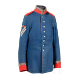 Waffenrock f&uuml;r einen Unteroffizier im Dragoner-Regiment Nr. 5