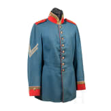 Waffenrock f&uuml;r Unteroffiziere im Schleswig-Holsteinischem Dragoner-Regiment Nr. 13, um 1900